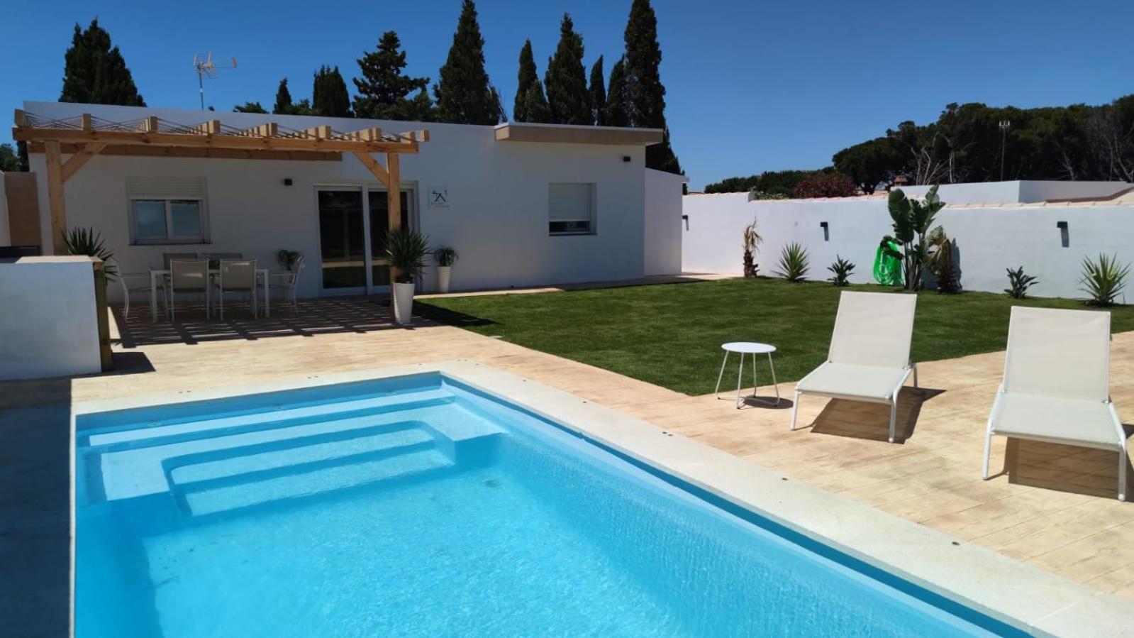 Palapa Garden Alojamientos, Piscina Privada Y Cerca Del Mar Чиклана-де-ла-Фронтера Номер фото